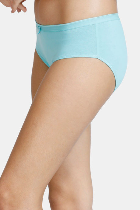 Zivame Anti-Microbial Low Rise Full Coverage Hipster Panty (Pack of 3) - Multicolor — image 8